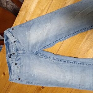 Women's Vanity Jeans-Bootcut-Size 26Wx33L-Faded Blue Denim.